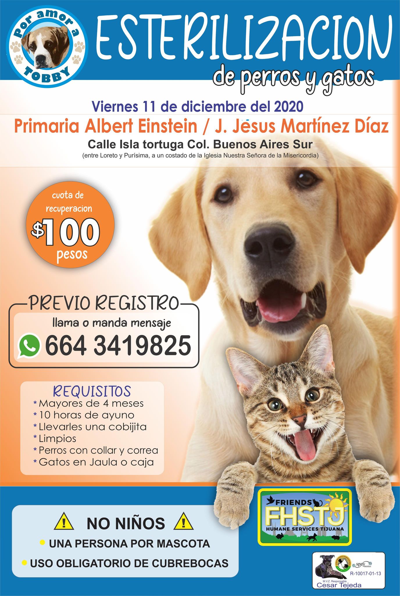 UPCOMING SPAY & NEUTER EVENT - Friends of Humane Services Tijuana