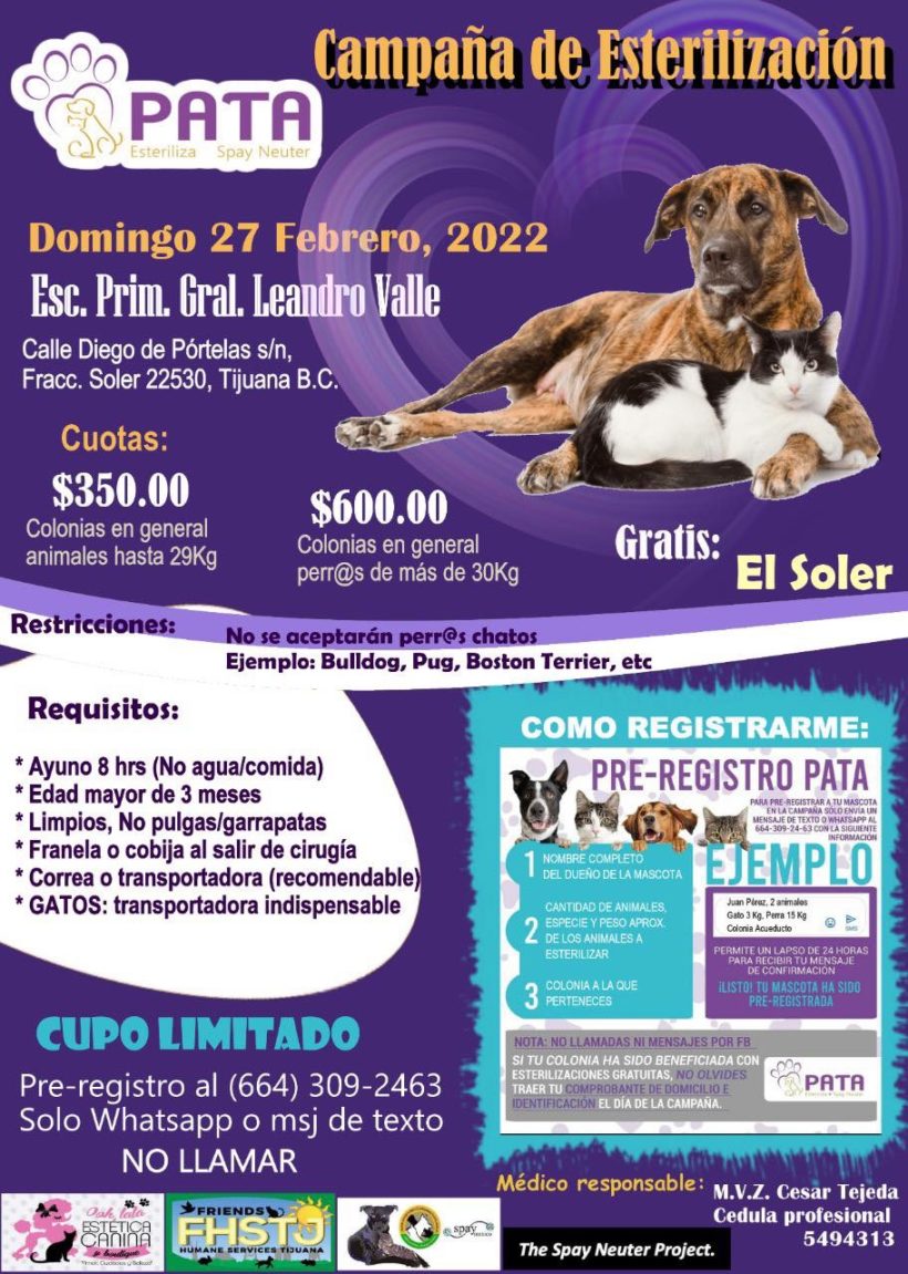 Spay and Neuter Event